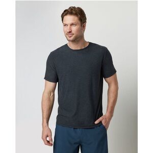 Men’s Vuori Strato Tech Tee in Dark Grey - Size Large